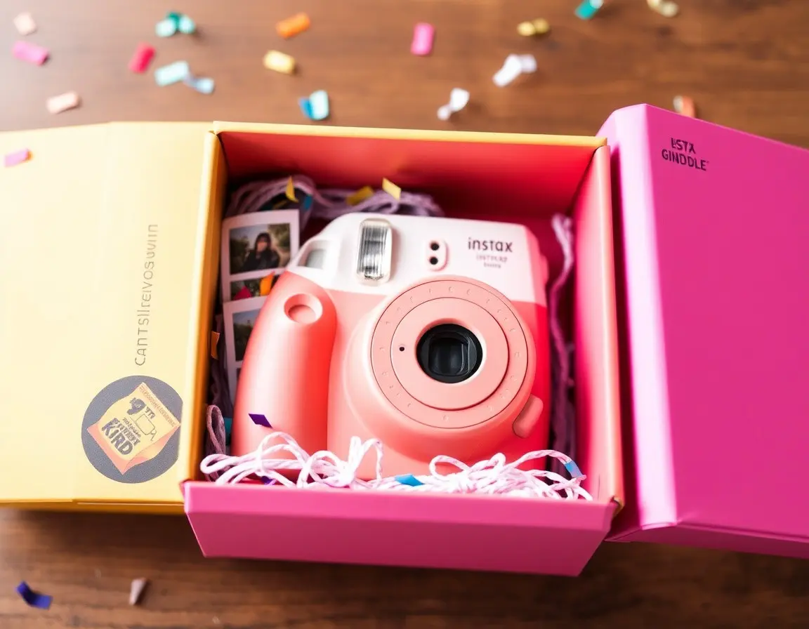 Instant Camera with Film Bundle