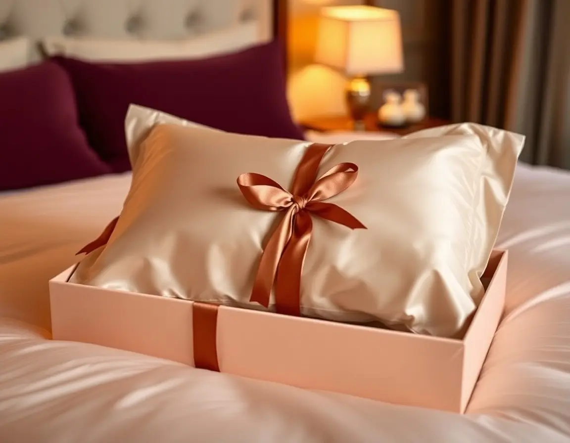 Federa in seta anti-età