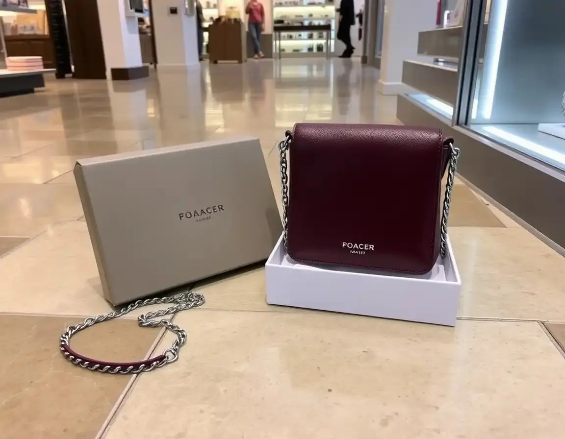 Borsa a tracolla di design in pelle, un accessorio moda essenziale.