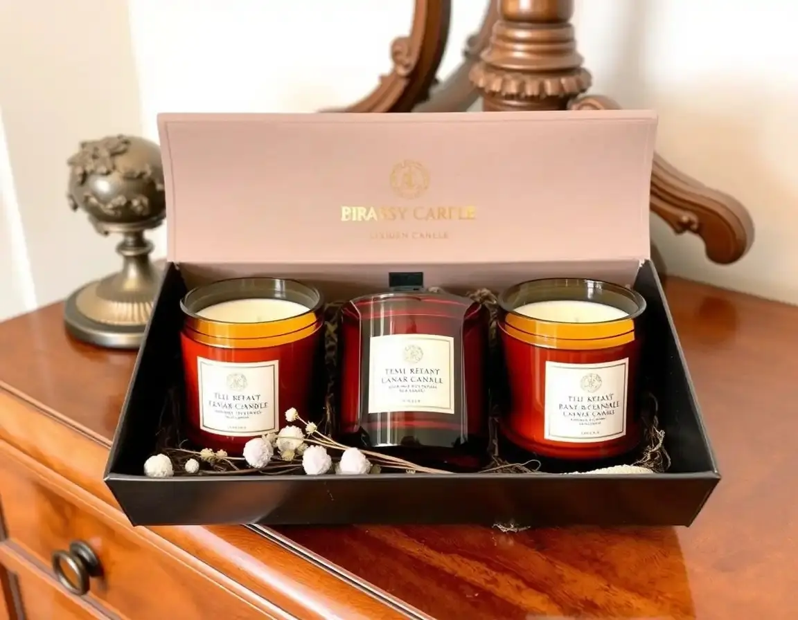 Set di Candele Profumate di Lusso