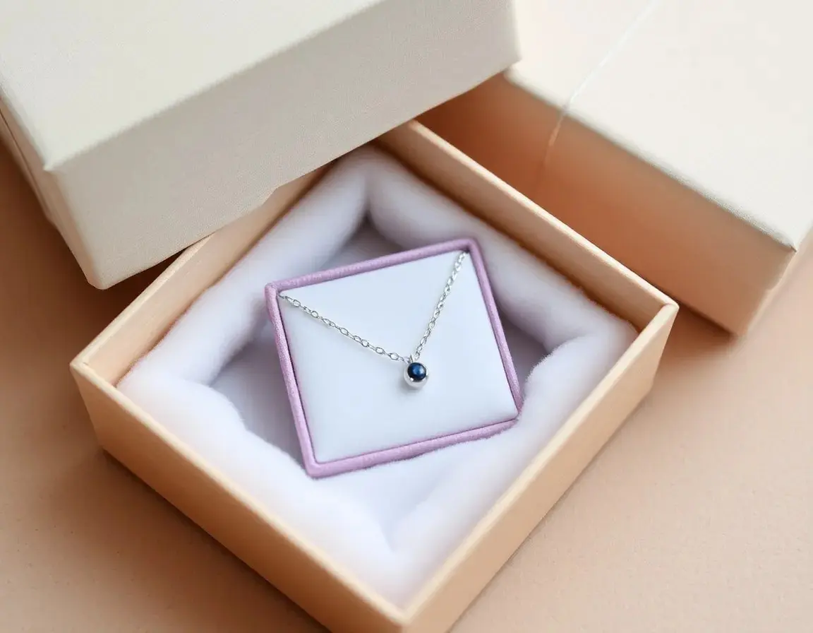 Collana in Argento con Pietra Preziosa