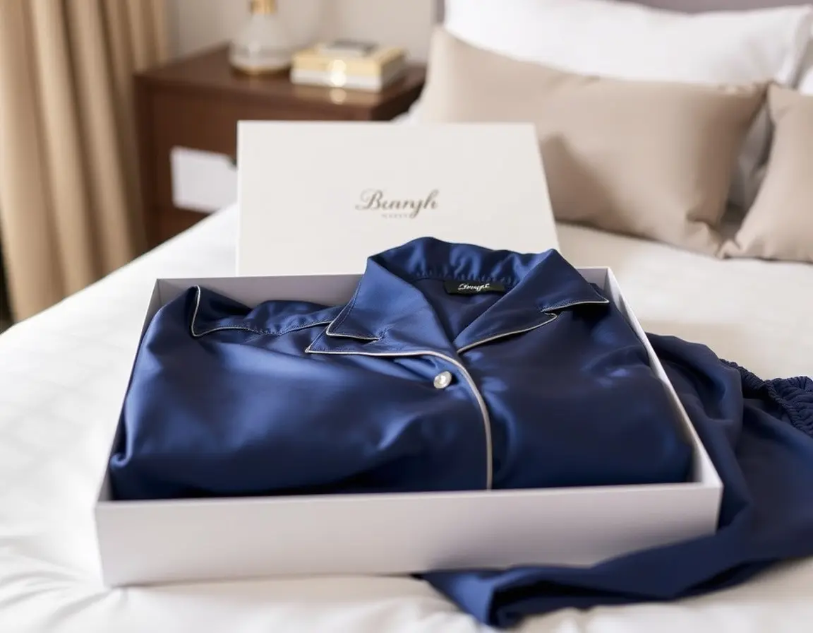 Pigiama di seta di alta qualità