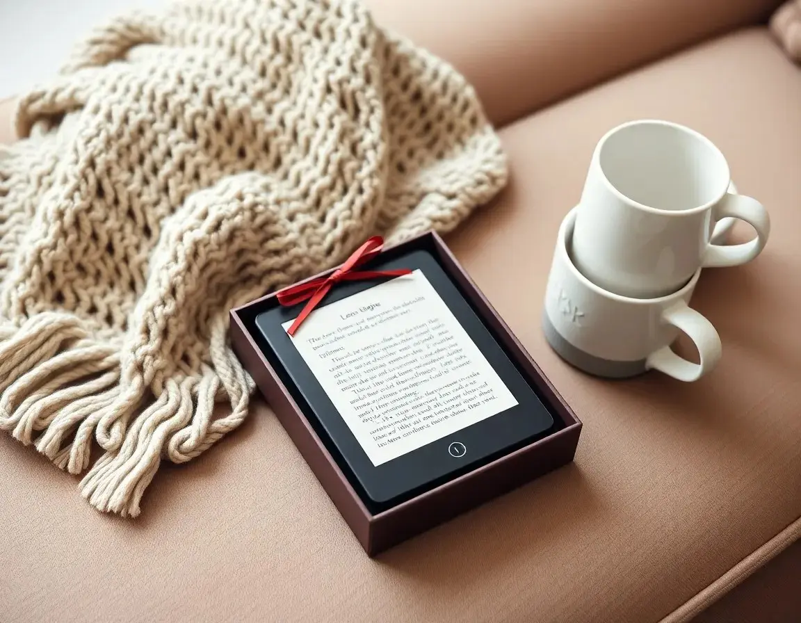 Dispositivo E-Reader per libri digitali