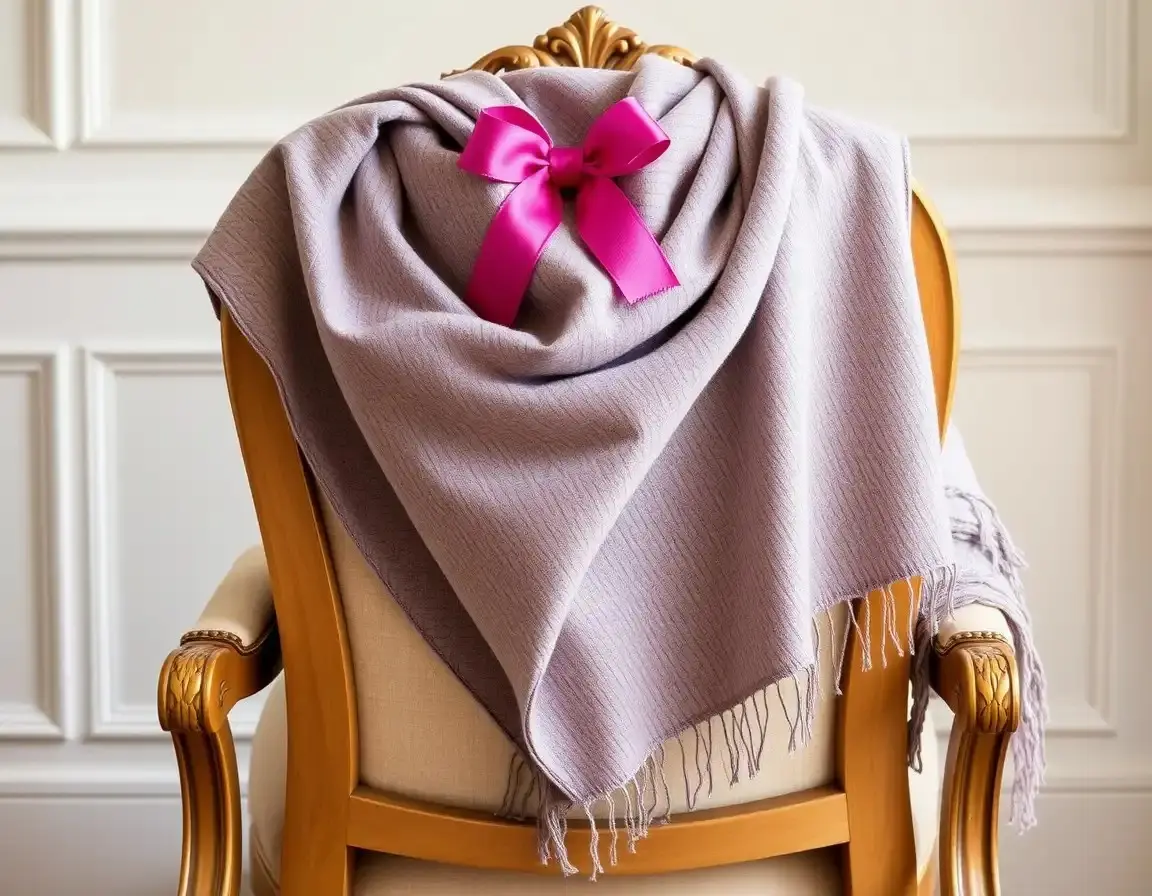 Sciarpa o scialle in misto cashmere