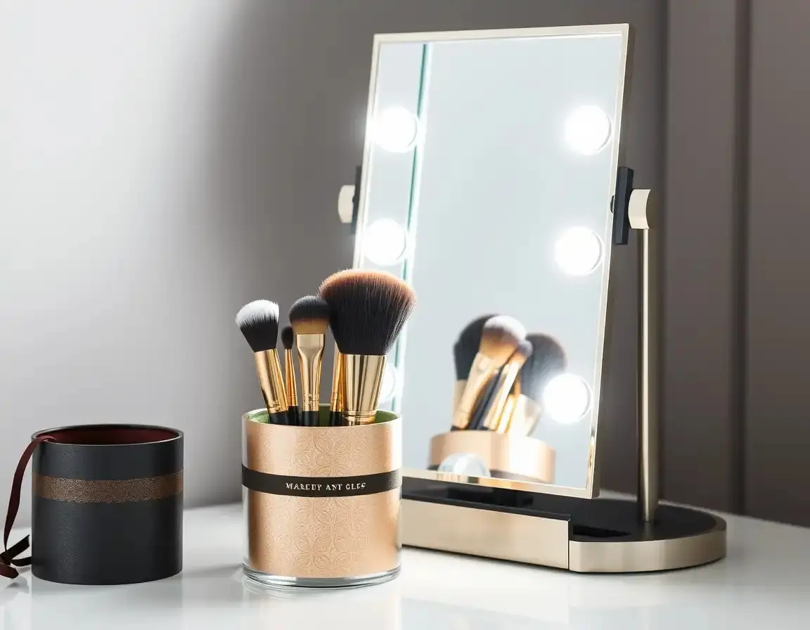 Set pennelli trucco professionale