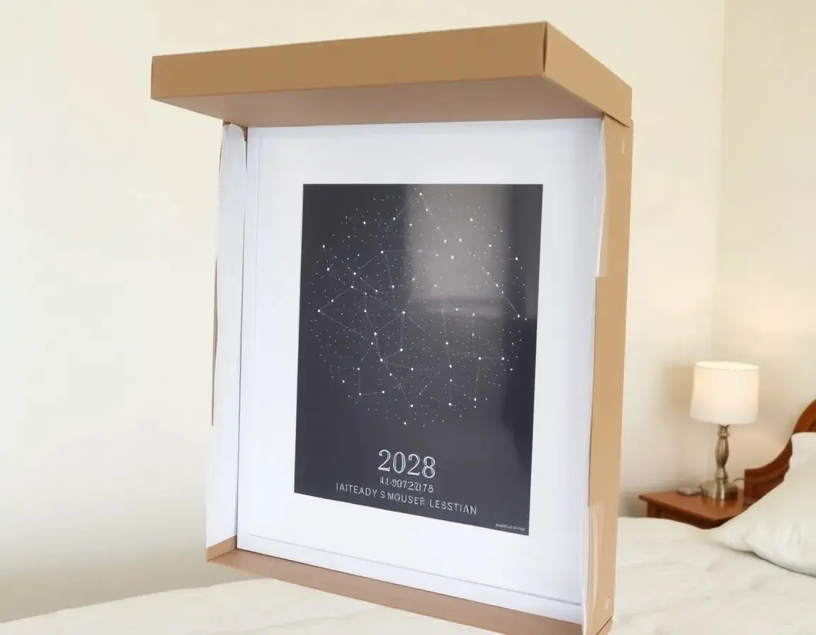 Stampa Personalizzata Mappa Stellare