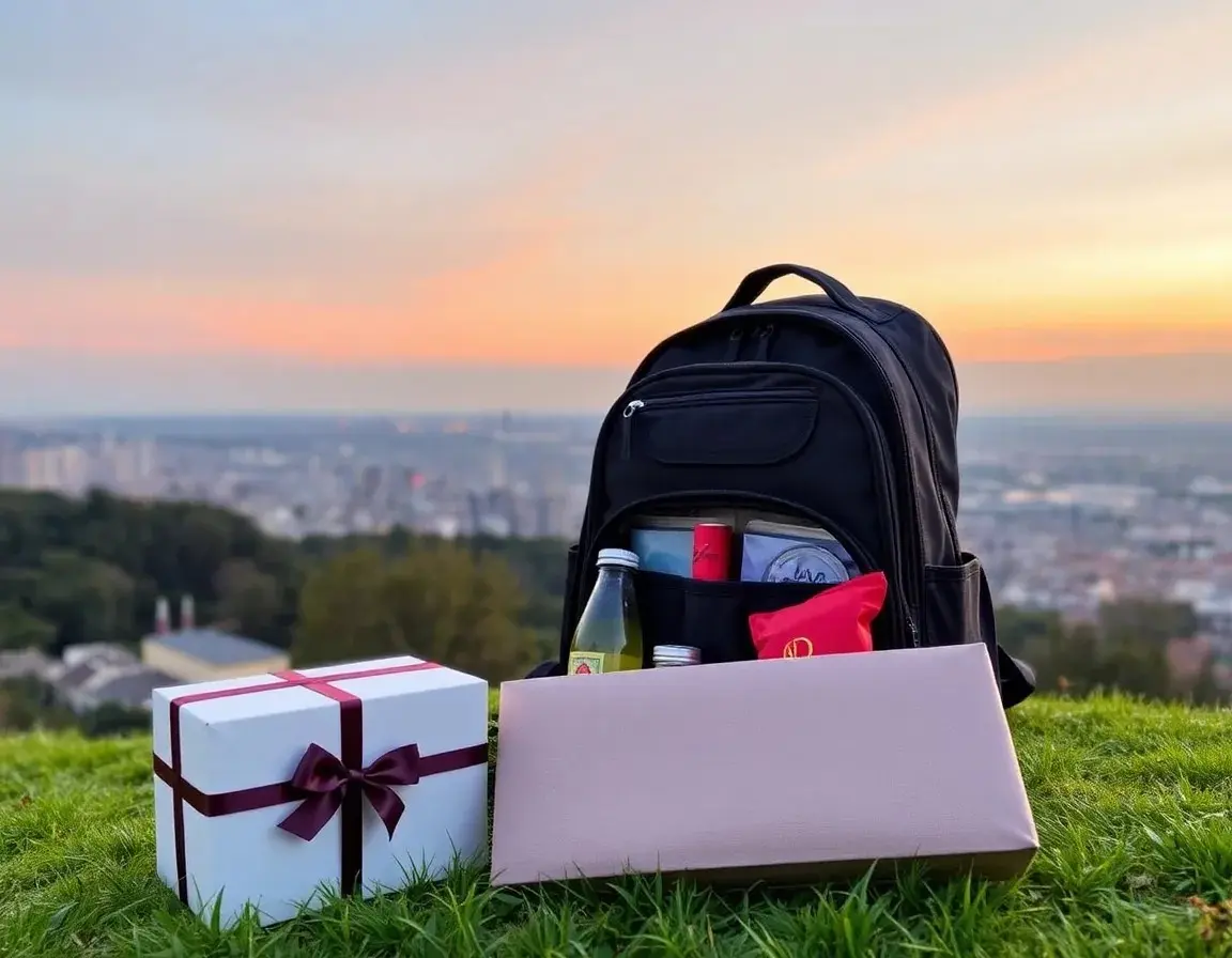 Zaino da picnic per gite romantiche