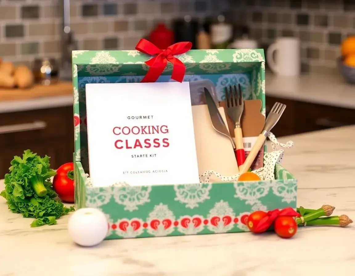 Kit per corso di cucina gourmet