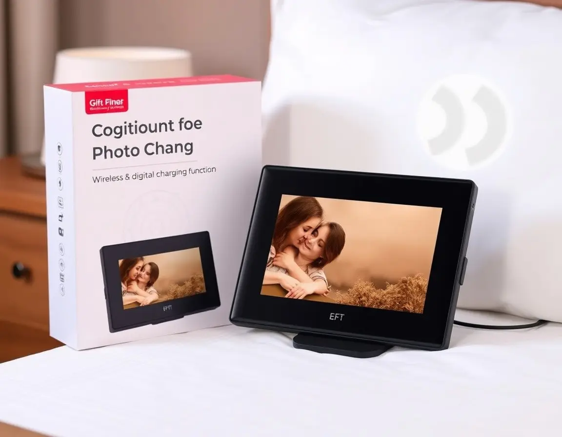 Cornice per Foto con Ricarica Wireless