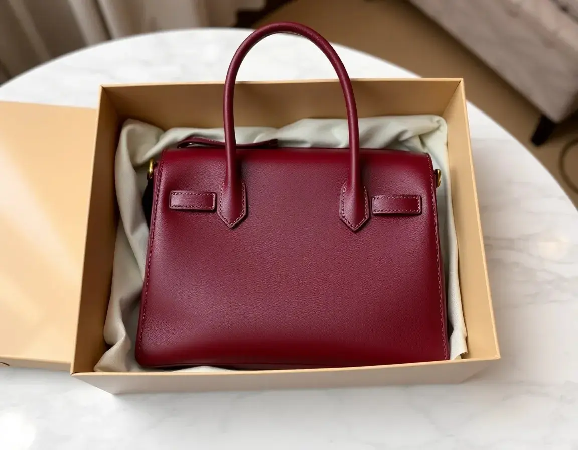 Classica borsa in pelle