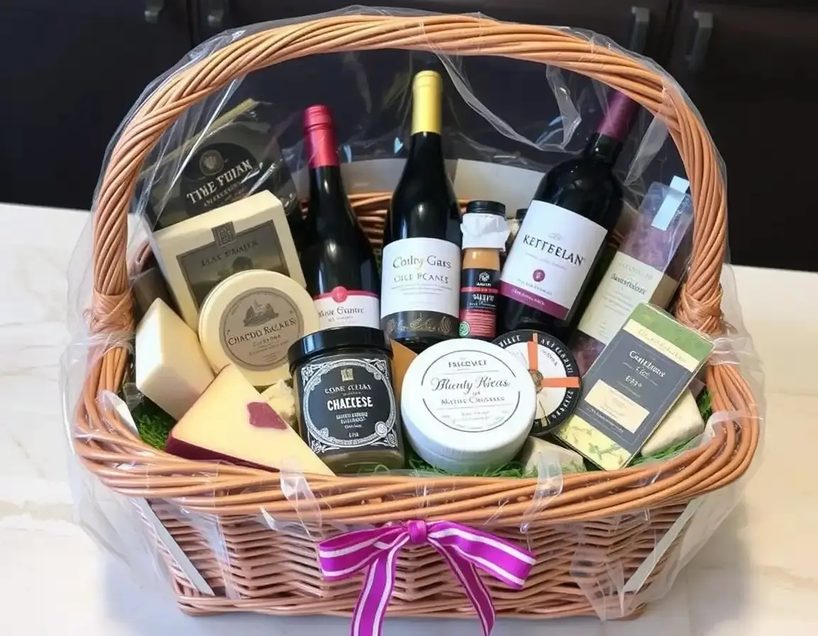 Cesto Gourmet di Prodotti Alimentari