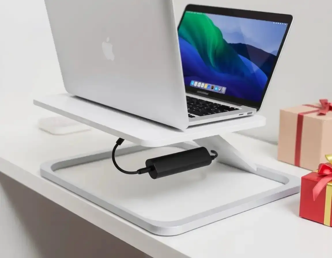 Laptop Stand and Hub Combo - Supporto per laptop con Hub USB