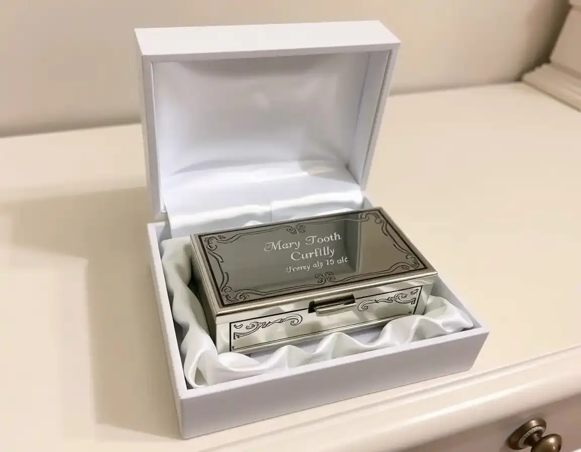 Scatola Ricordo Incisa in Argento