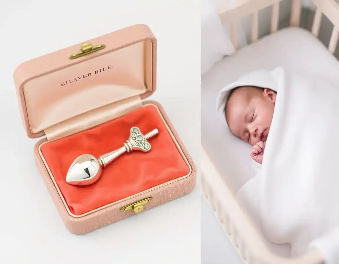 Sonaglio per Neonati in Argento