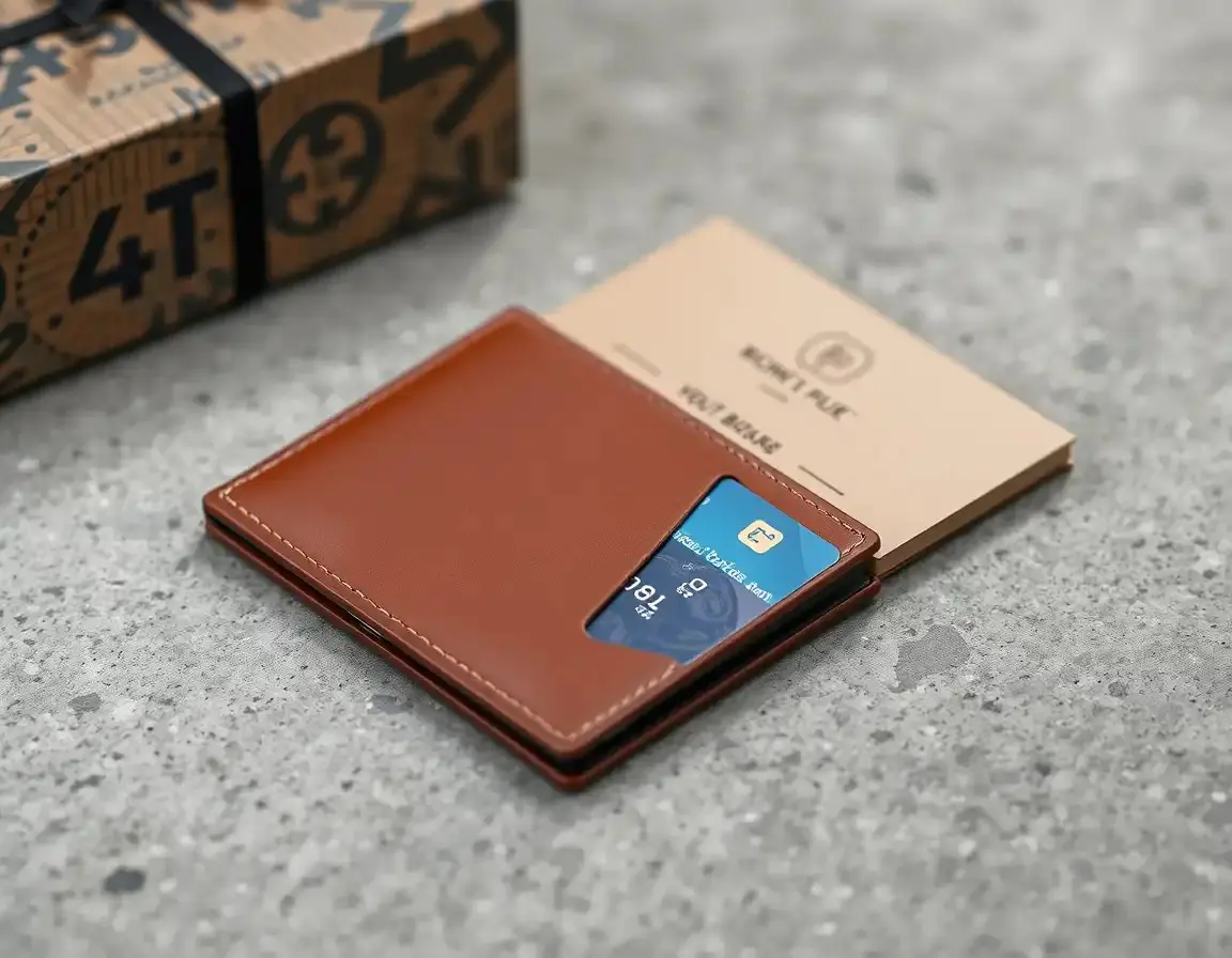 Portafoglio Minimalista con Localizzatore