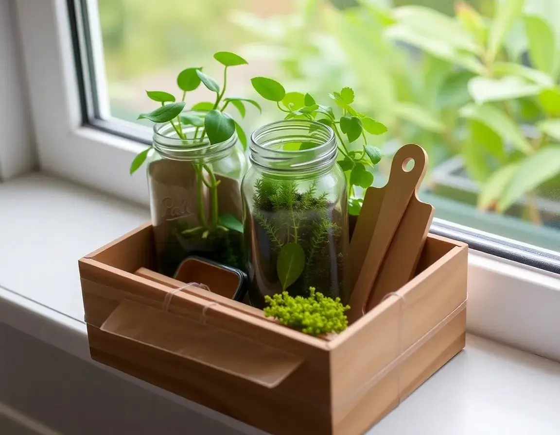 Kit Terrarium per Piante da Interno