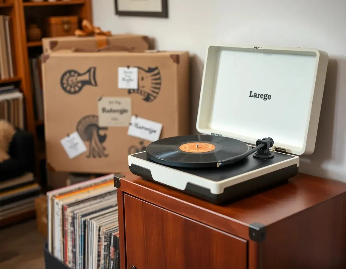 Giradischi Stile Retrò