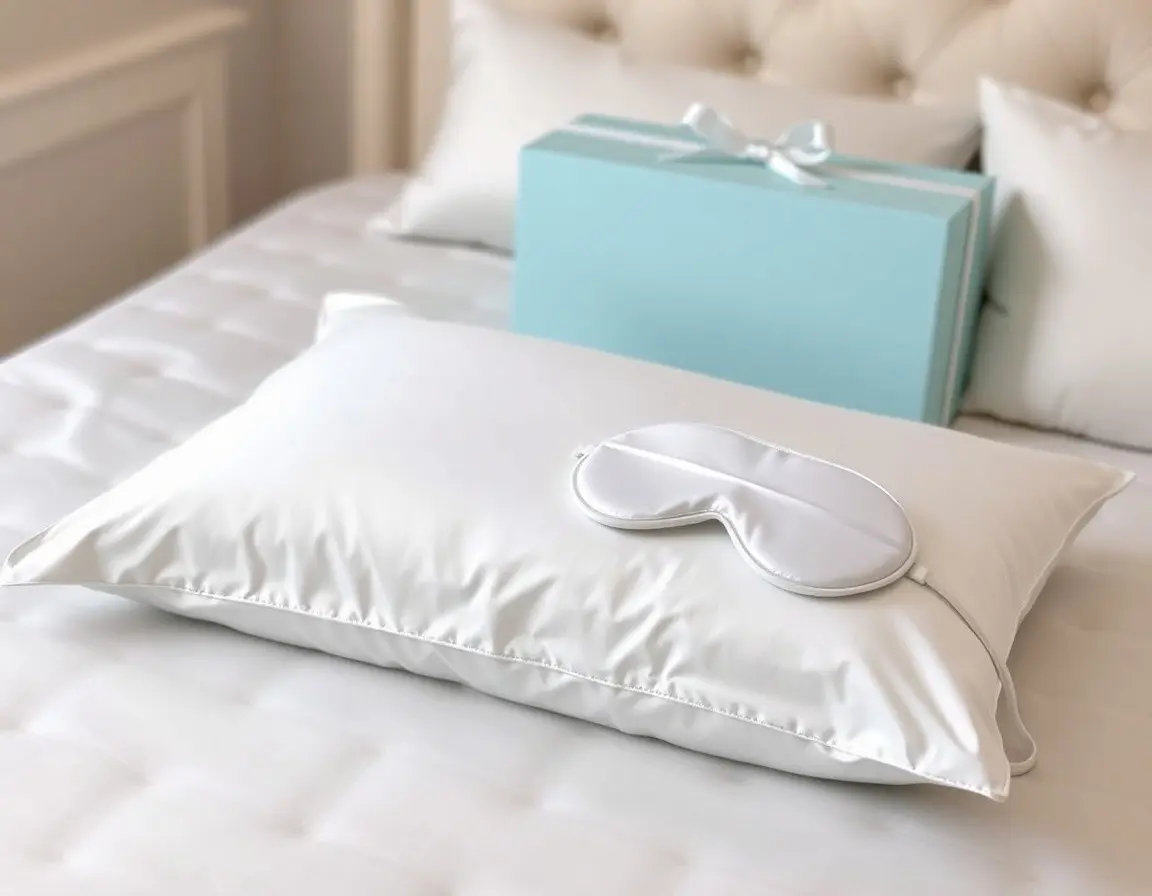 Set Federa in Seta e Mascherina Notte