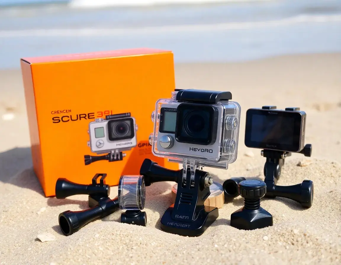 Action Camera con Accessori