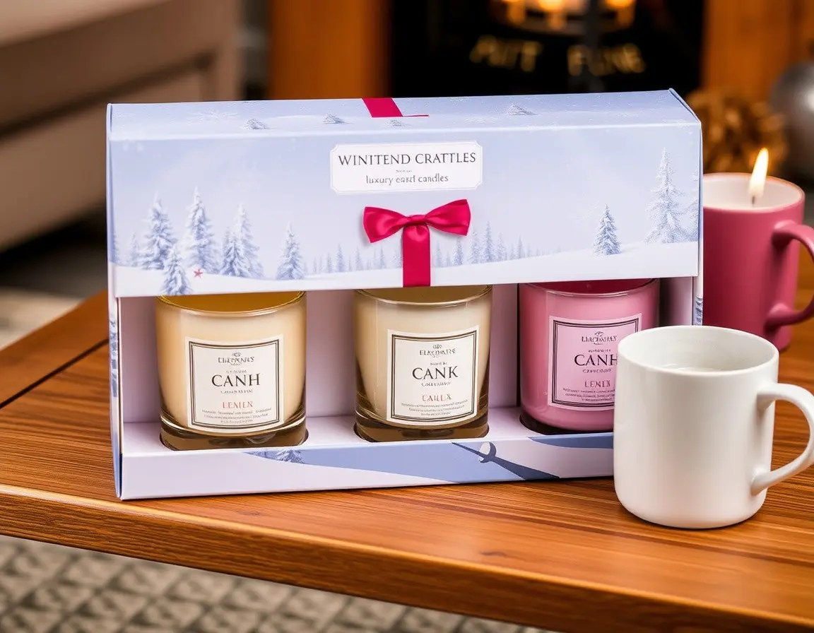 Set di Candele Profumate di Lusso