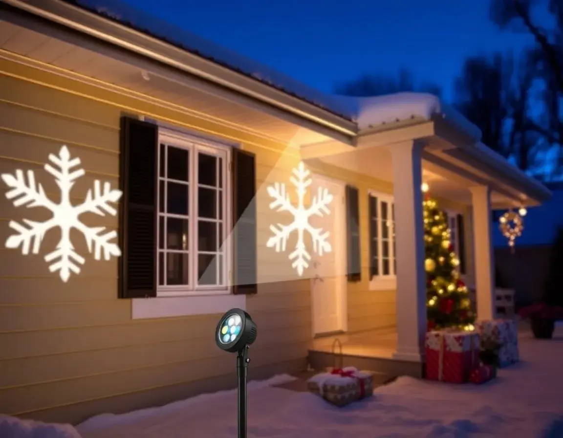 Proiettore Luminoso Natalizio