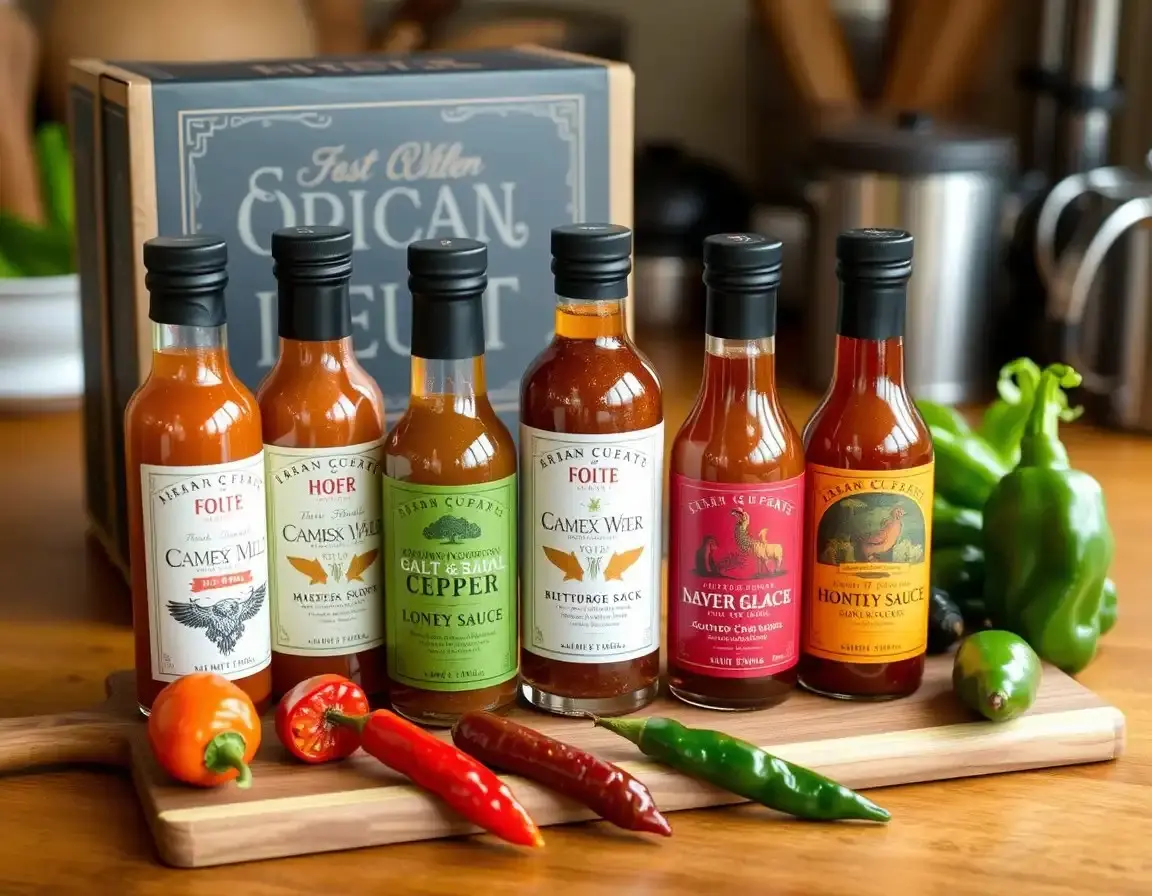 Collezione di Salse Piccanti Gourmet