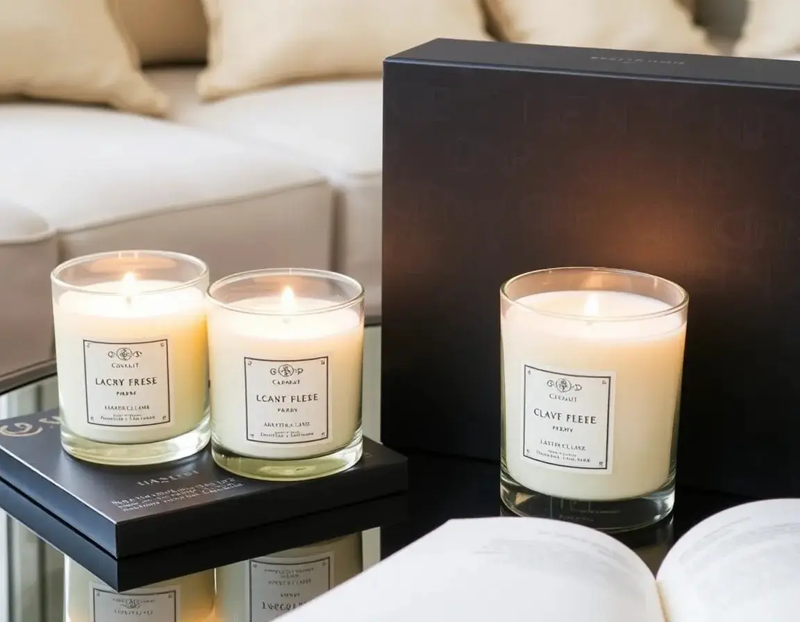 Set di Candele Profumate di Lusso