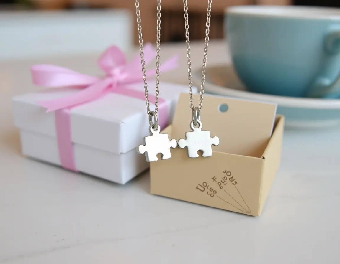 Collana Puzzle per Amiche