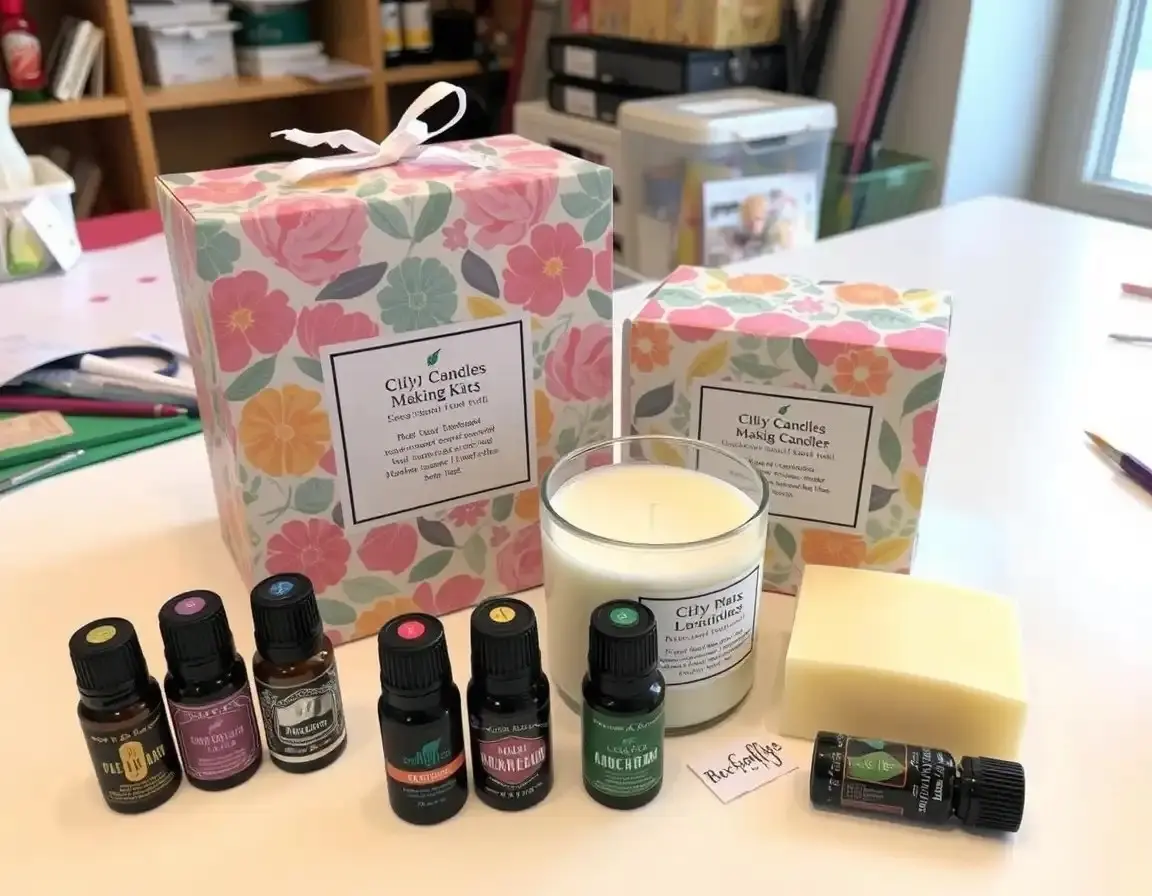 Kit per Creare Candele Profumate