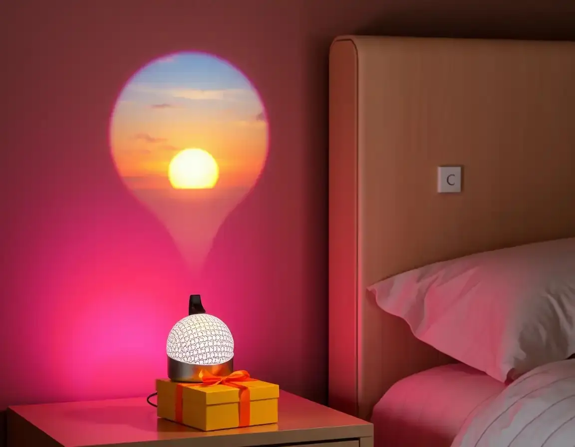 Lampada Proiettore Tramonto Portatile