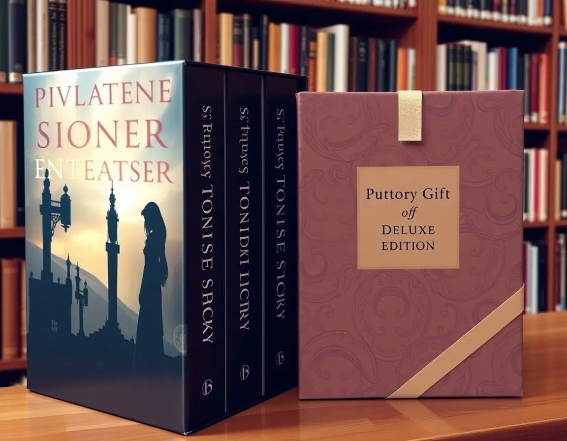 Set di Libri Deluxe per Amanti della Lettura