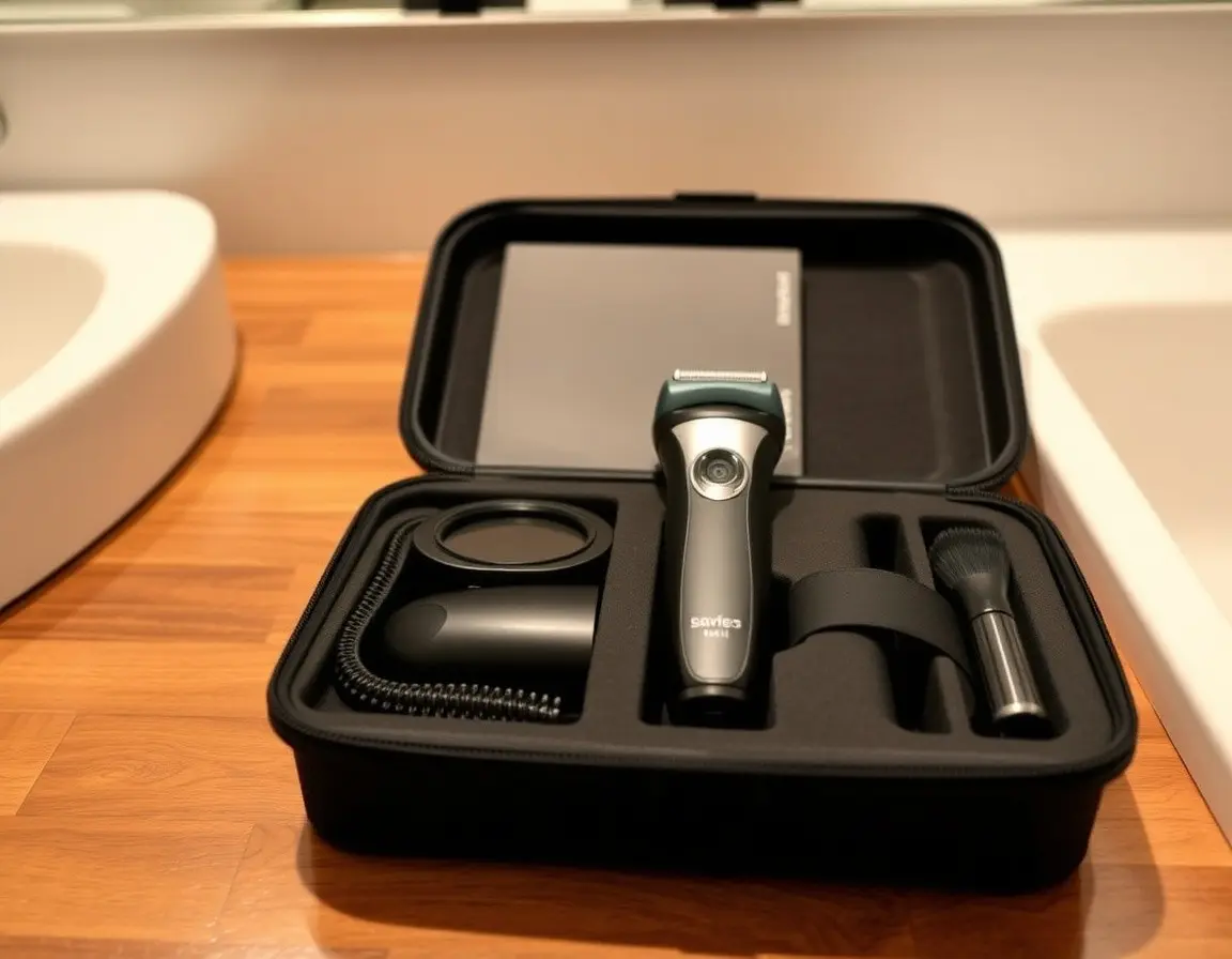 Kit Rasoio Elettrico e Grooming