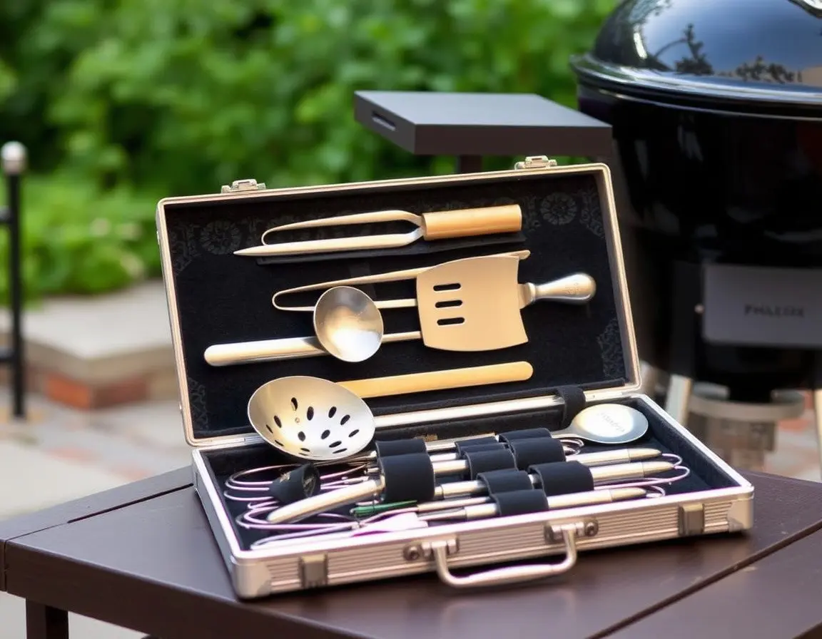 Set Accessori BBQ per Grigliate