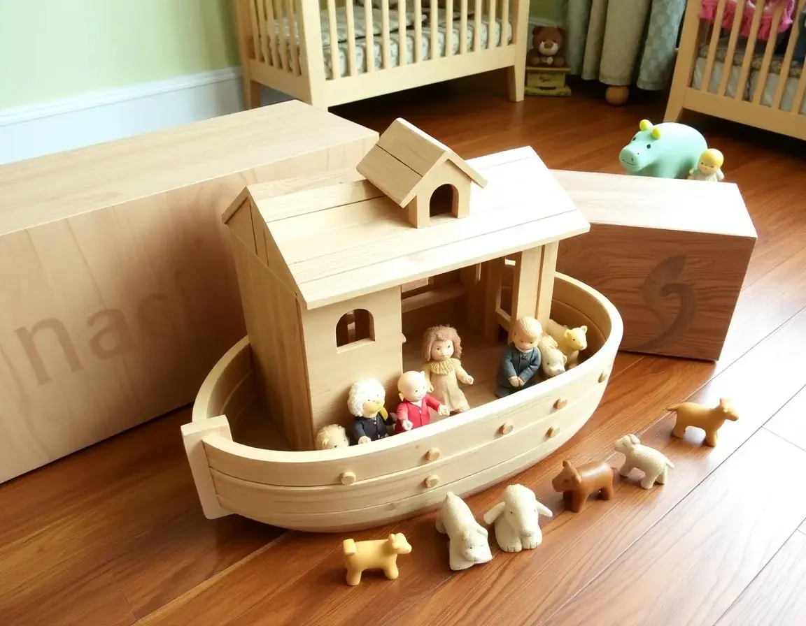 Arca di Noè in Legno Classica