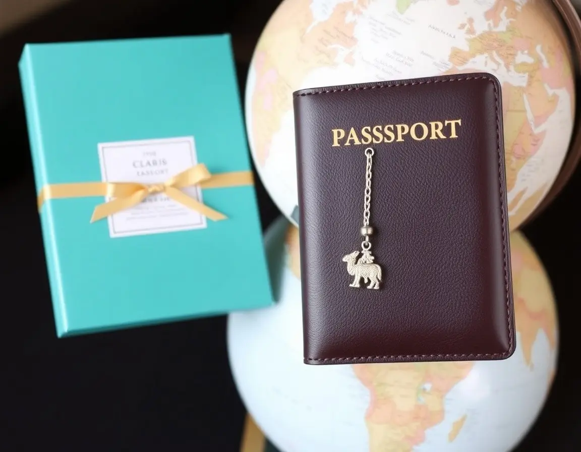 Porta Passaporto in Pelle