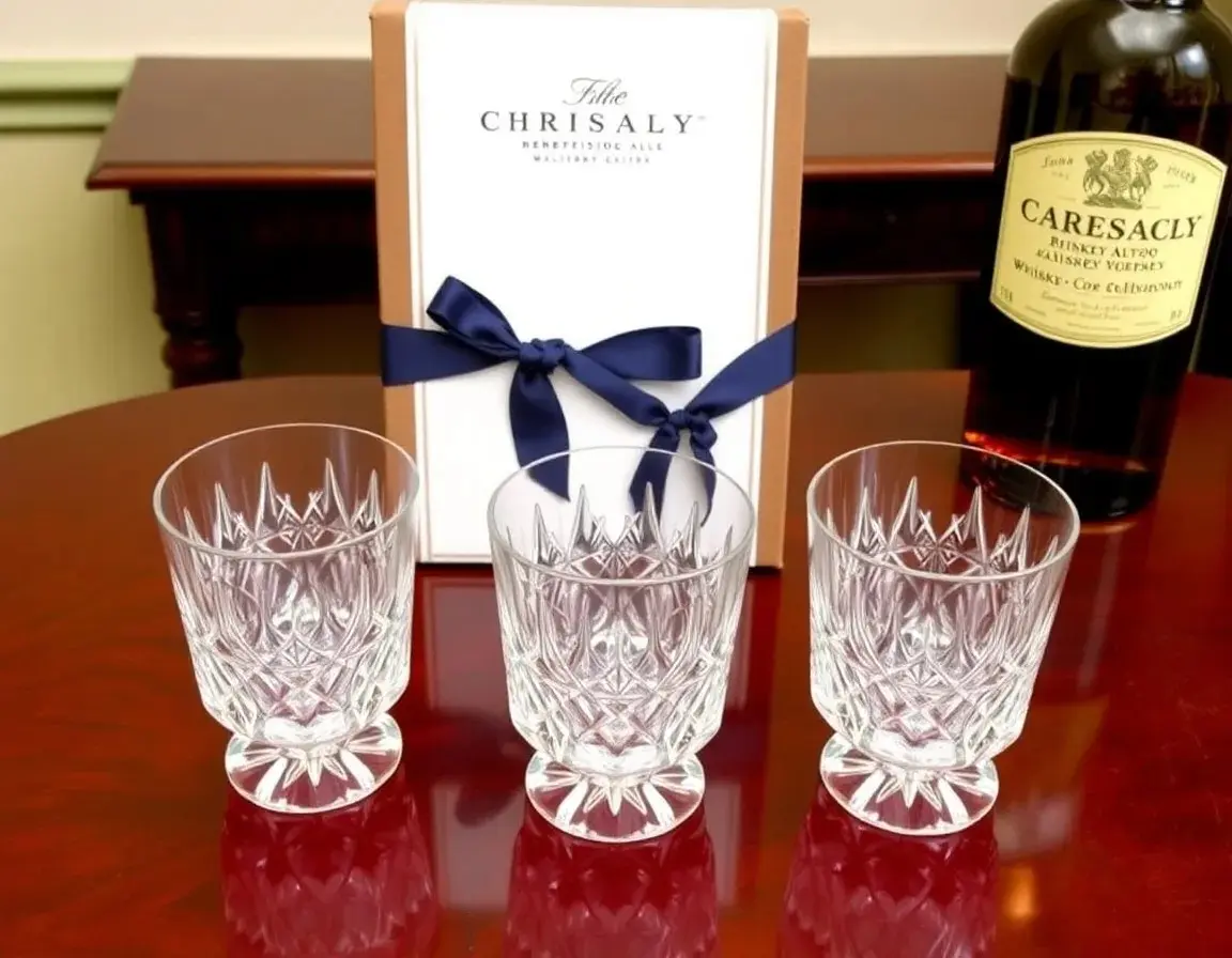 Set Bicchieri da Whiskey in Cristallo