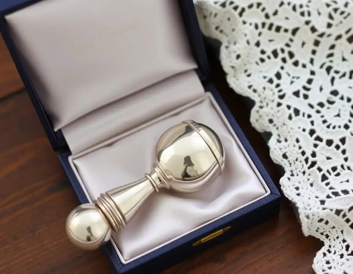 Sterling Silver Rattle