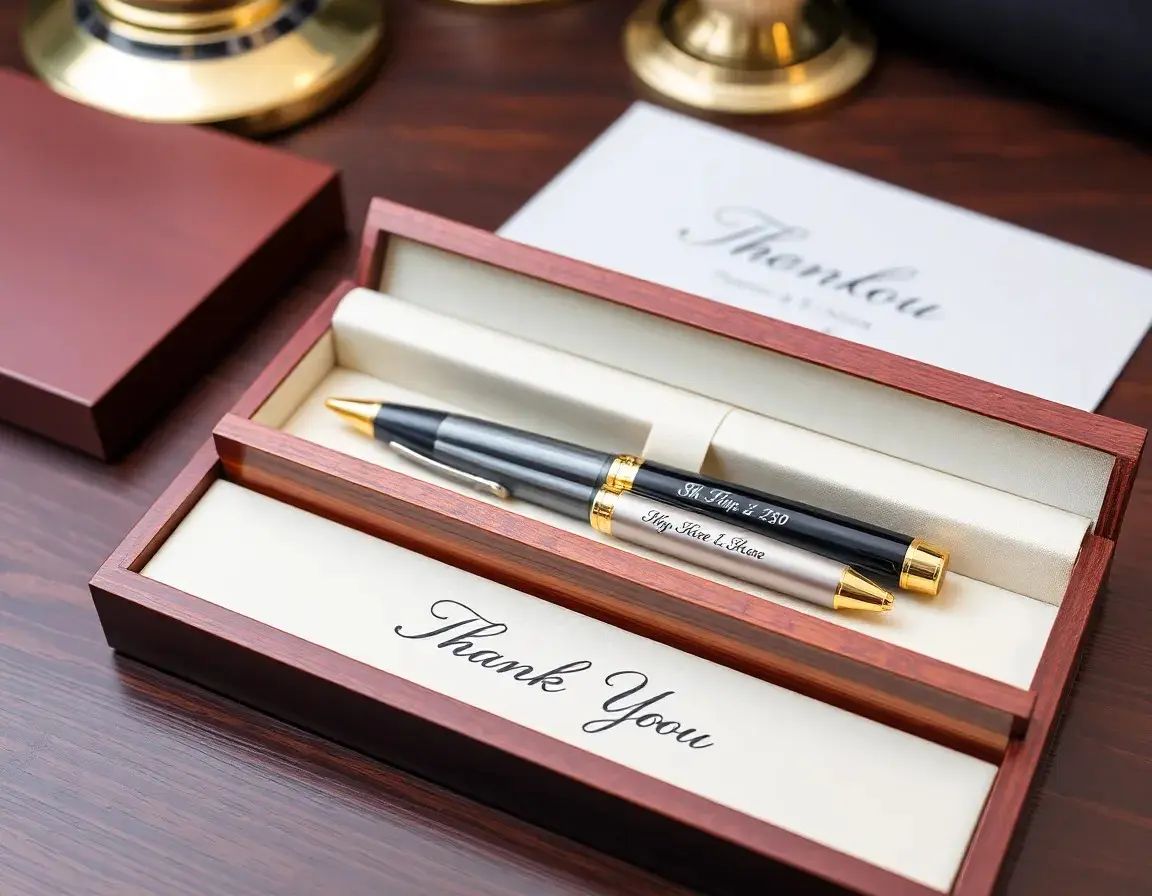 Handwritten Message Engraved Pen