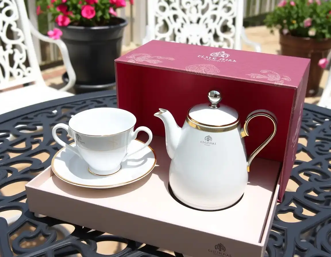 Fine Porcelain Tea Set (Single Person)