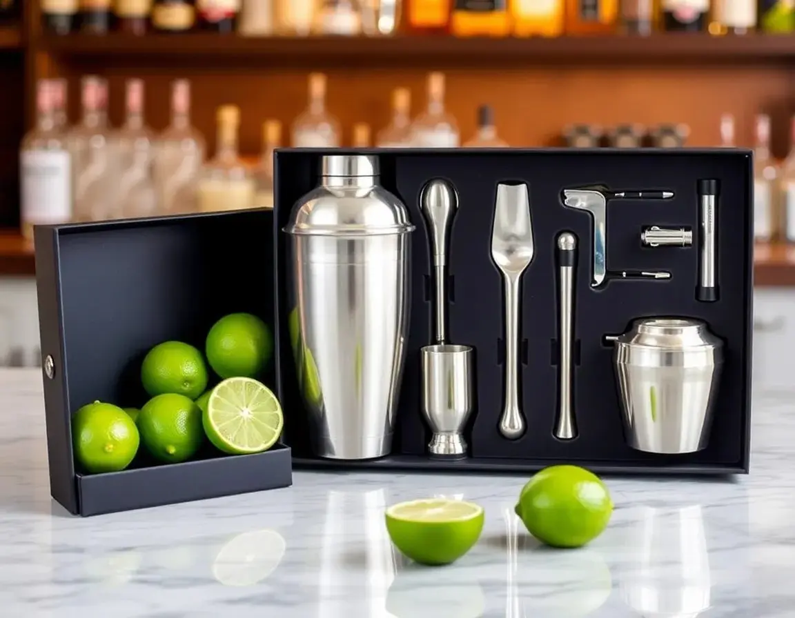 Set per Cocktail con Shaker e Accessori