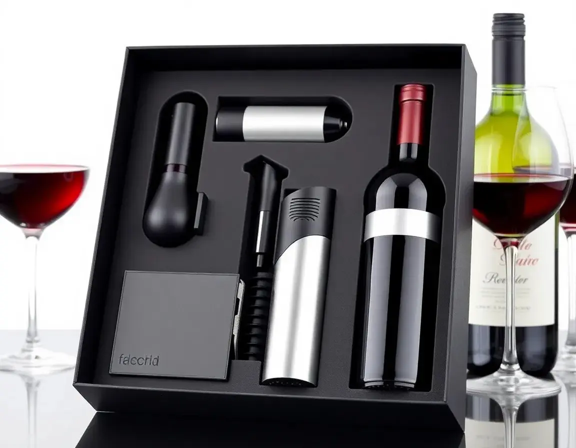 Set Apribottiglie Elettrico