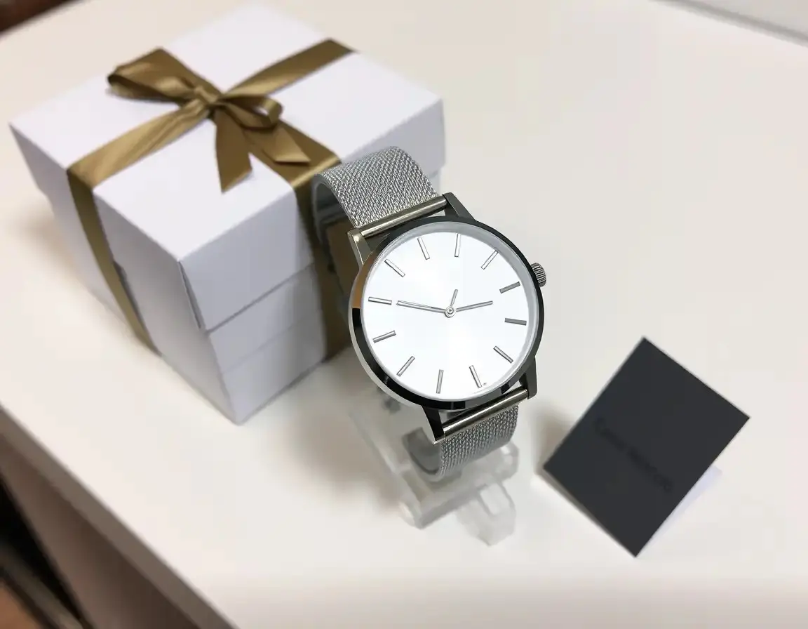 Orologio da Polso con Cinturino in Maglia