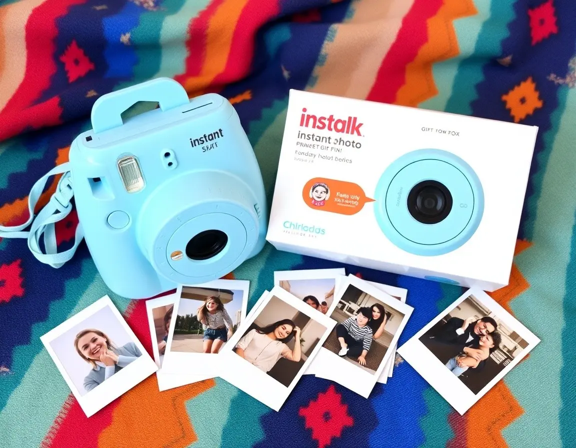 Mini stampante fotografica istantanea portatile