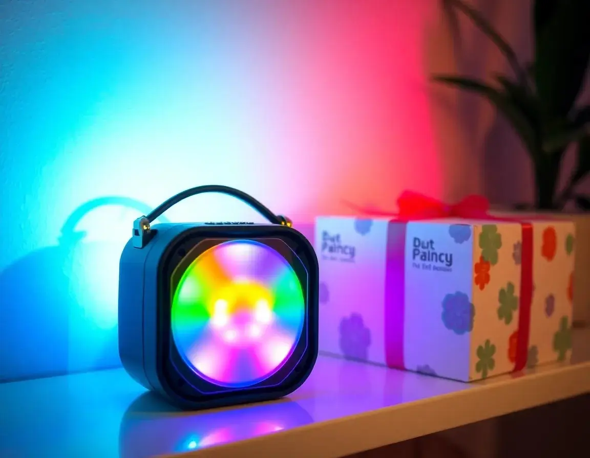 Mini altoparlante portatile colorato