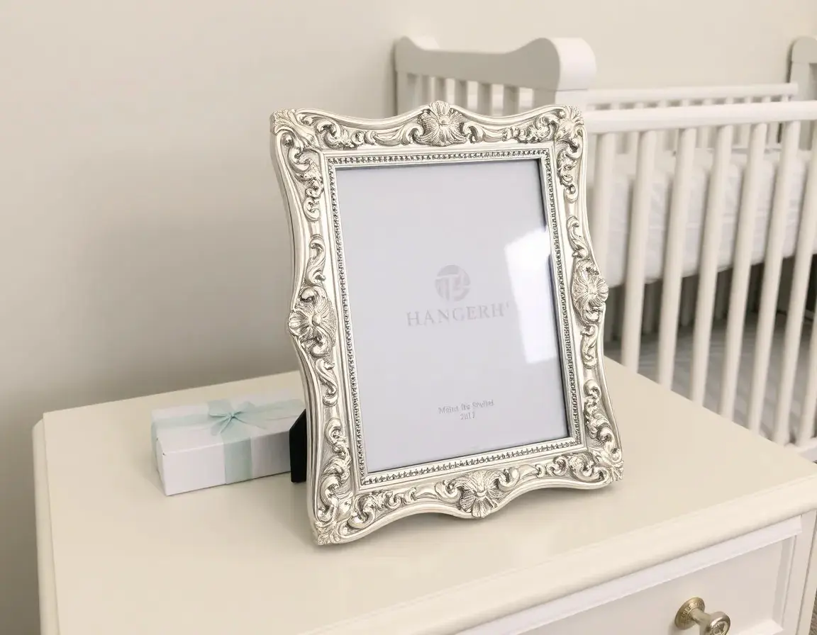 Cornice in Argento per Foto del Battesimo