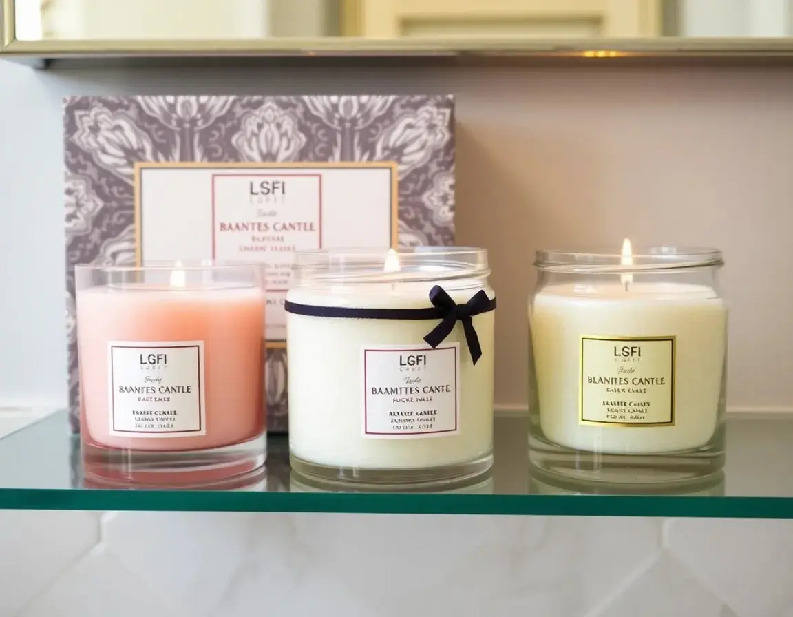 Set di Candele Profumate Lussuose