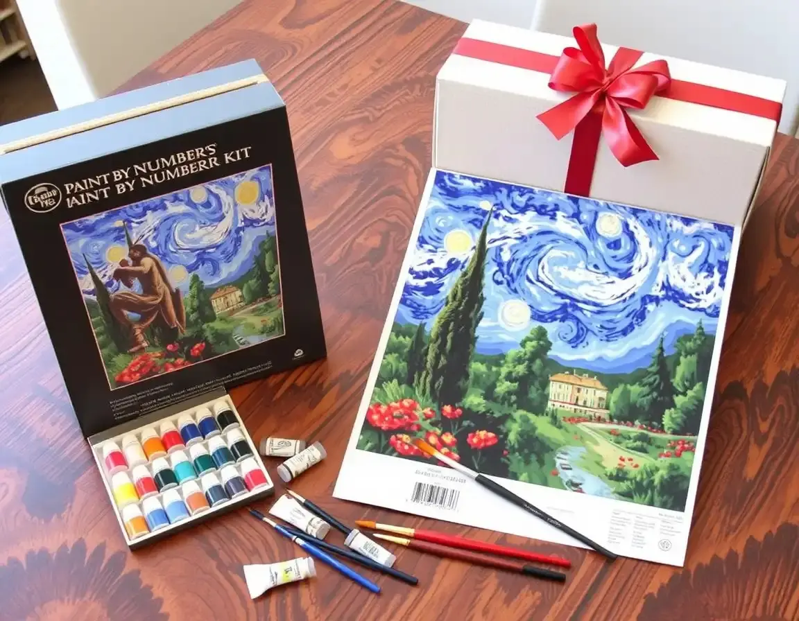 Kit per Pittura con Numeri (Artista Famoso)