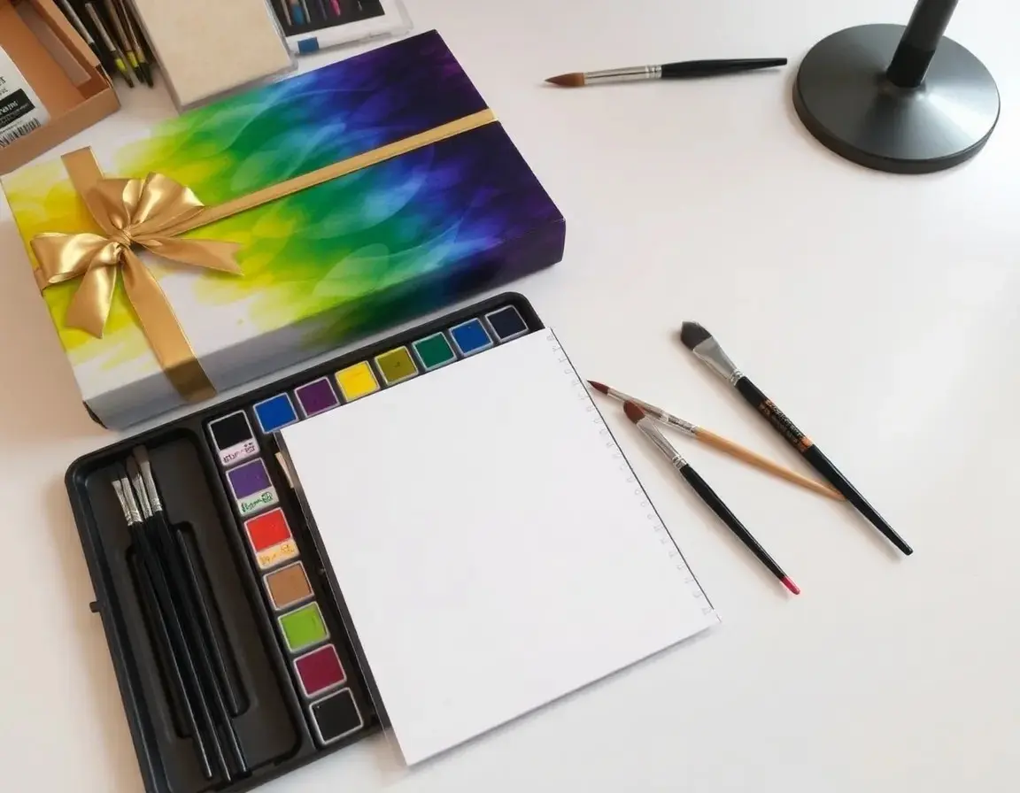 Kit di Pittura ad Acquerello Professionale