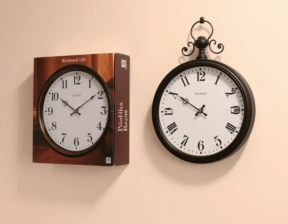 Orologio da Parete Silenzioso Elegante