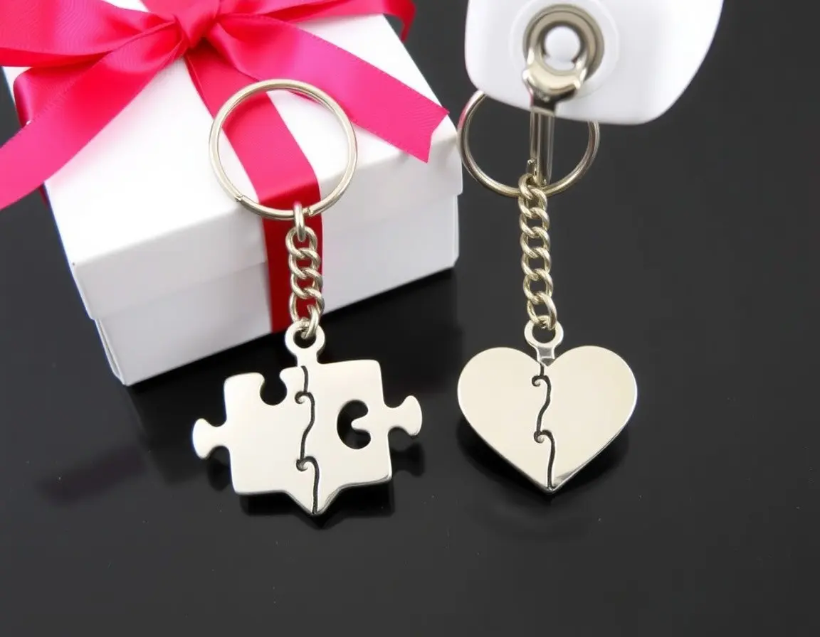 Due Portachiavi Coordinati (Puzzle)